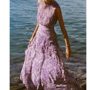 Shona Joy Aurier Round Neck Sleeveless Maxi Dress